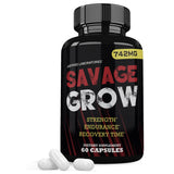 Savage Grow 742MG de Justified Laboratories – bouteille prête pour une utilisation quotidienne.