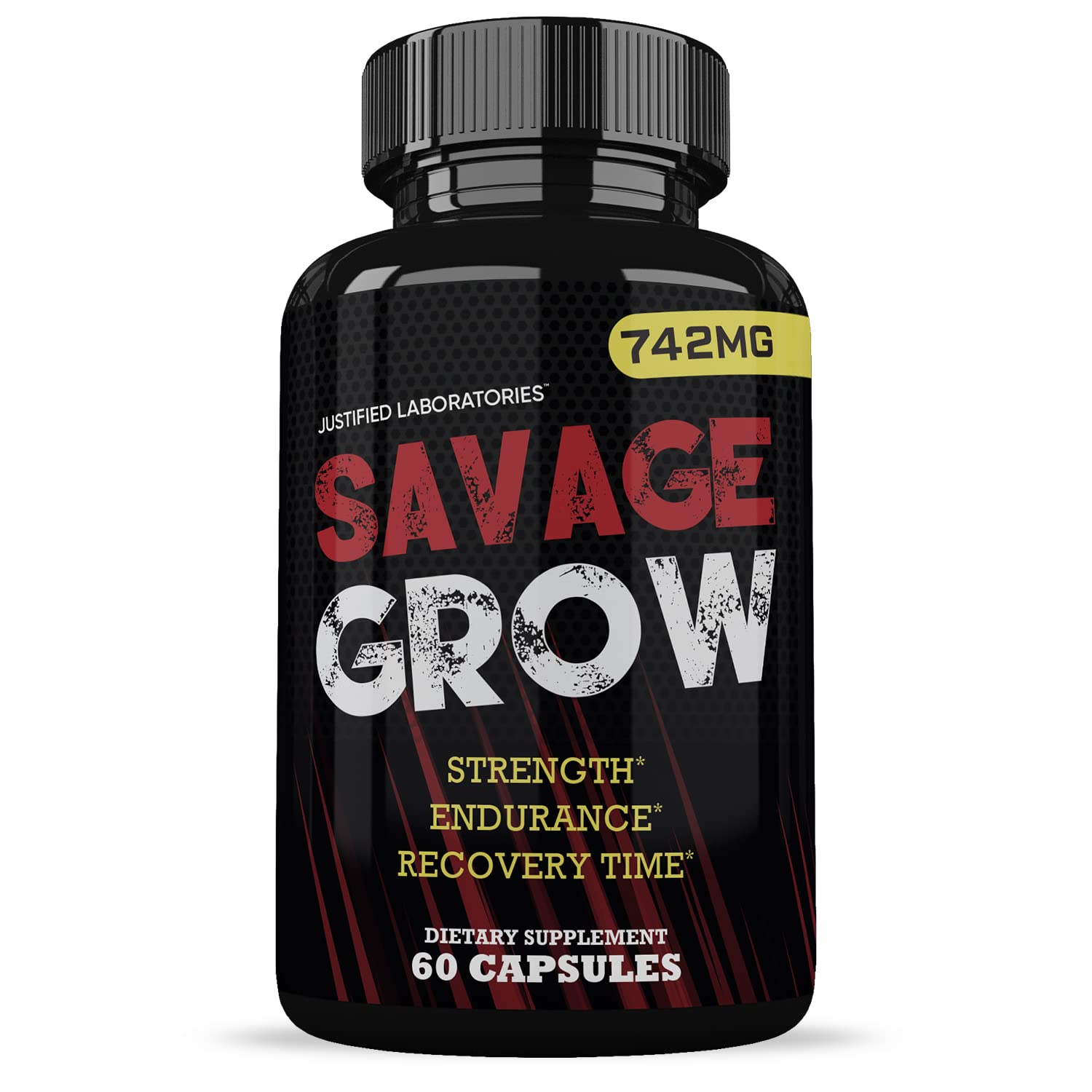 Savage Grow 742MG de Justified Laboratories – capsules faciles à intégrer à la routine.