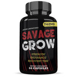Savage Grow 742MG de Justified Laboratories – capsules faciles à intégrer à la routine.
