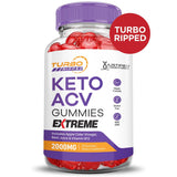 Justified Tubo Ripped Keto ACV gommes – goût intense, plaisir à chaque bouchée.