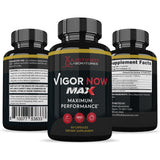 Justified Laboratories Vigor Now Max – tableau d'ingrédients utile pour le choix