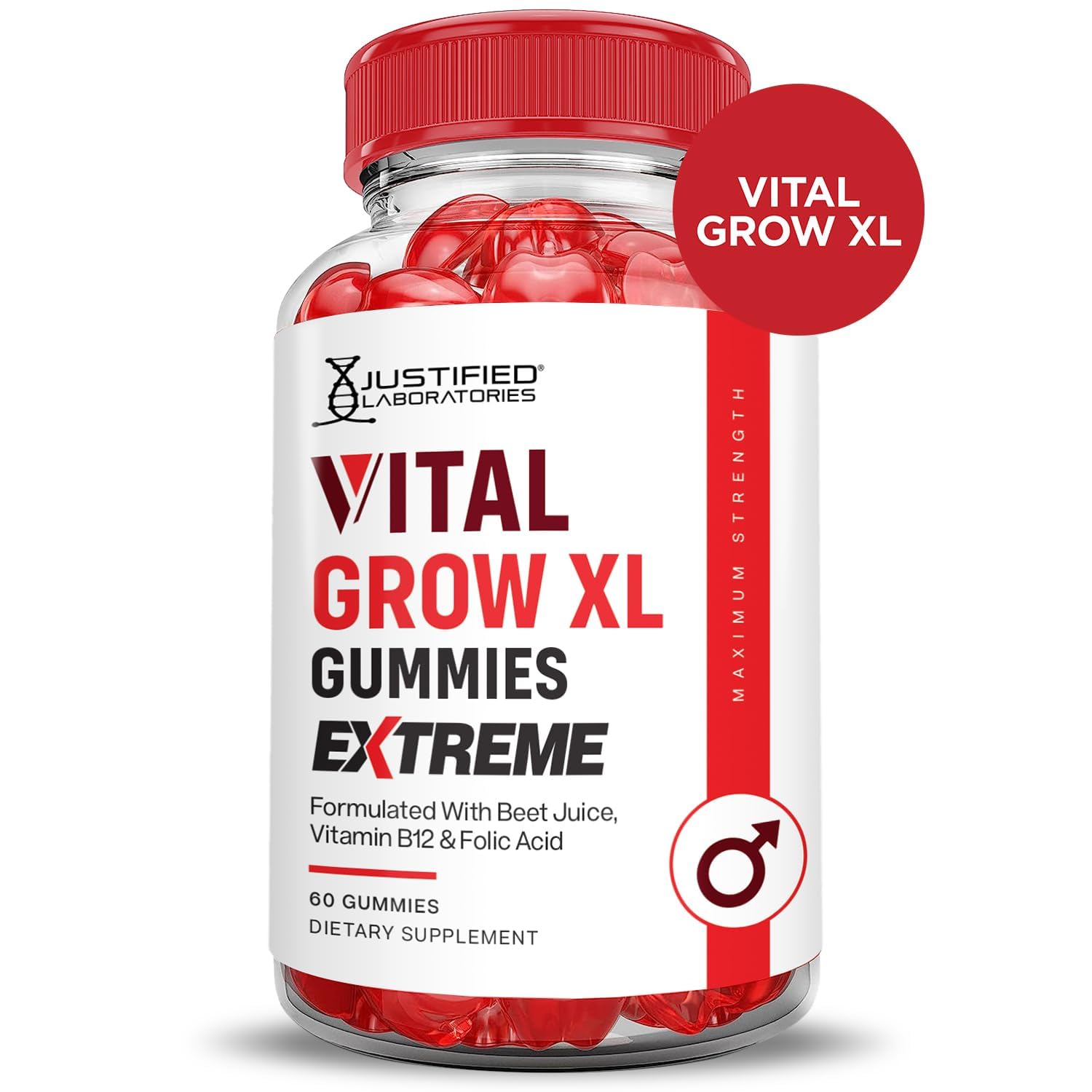 Justified Laboratories Vital Grow XL Extreme Utilisation rapide après l'entraînement