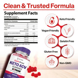 Justified Laboratories gommes ACV Extreme – vegan, sans OGM et fabriqué en usine certifiée GMP.