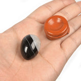 Justinstones Drusy Noir œuf balance énergie – effet Feng Shui discret.