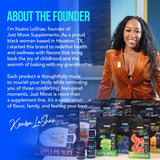 Just Move Protein: préparation rapide, mélange facile avec eau ou lait végétal.