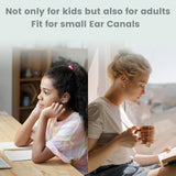 JUSTRVN bouchons d’oreilles enfants pour étude, concentration sans distraction