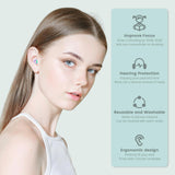 JUSTRVN bouchons d’oreilles enfants pour voyage, protection auditive en déplacement