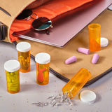 Juvale bouteilles-pilules couleur orange visibilité accrue et organisation.