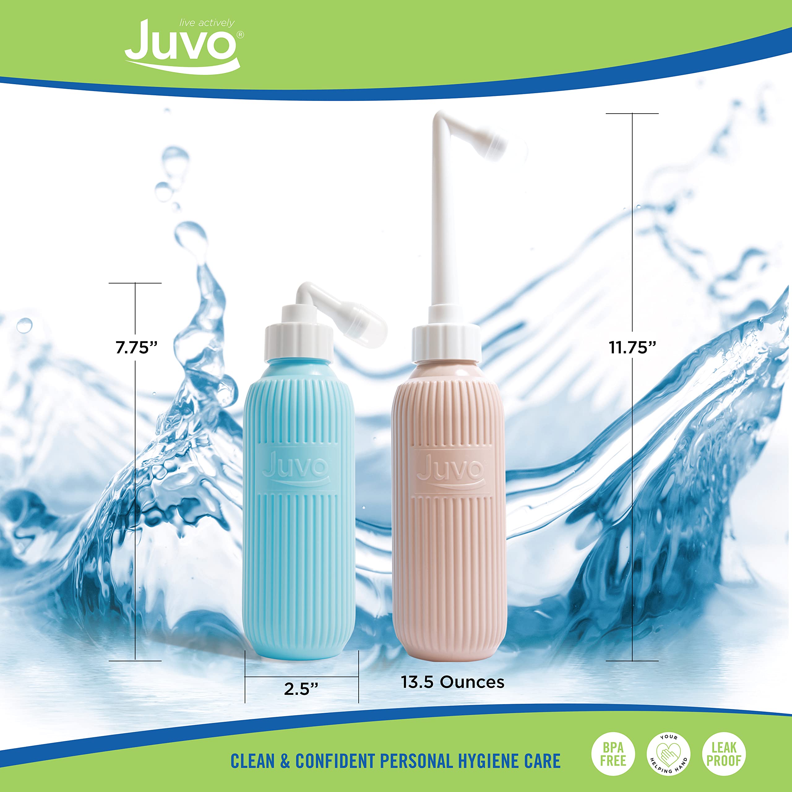 Juvo Peri Bottle Kit capacité 13,5 onces pratique et sans fuite