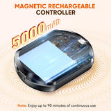 JVKOOL épaule – batterie 5000 mAh pour une utilisation longue, sans fil.