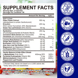 Boîte JWUOCBF GLP-1: 60 capsules pour deux mois.