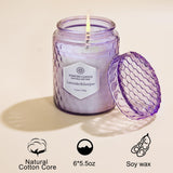 Bougie JXDLSQ Eucalyptus Menthe rafraîchissante et purifiante.