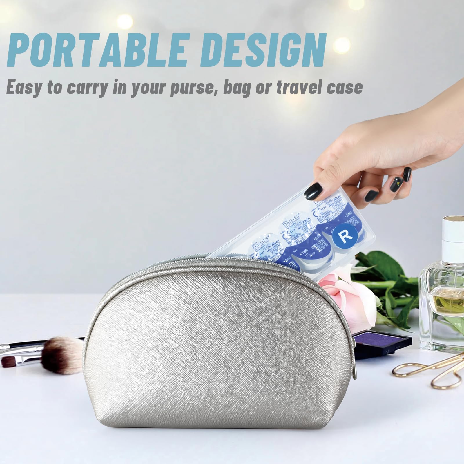 JynJyn étui portable parfait pour sac ou trousse de voyage