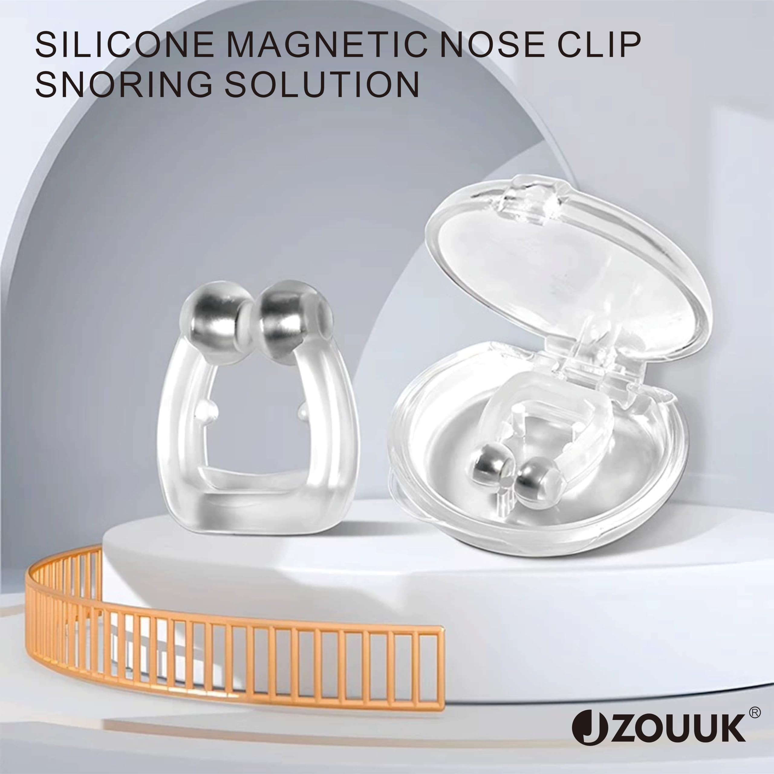 Conception douce en silicone médical pour un port confortable toute la nuit.