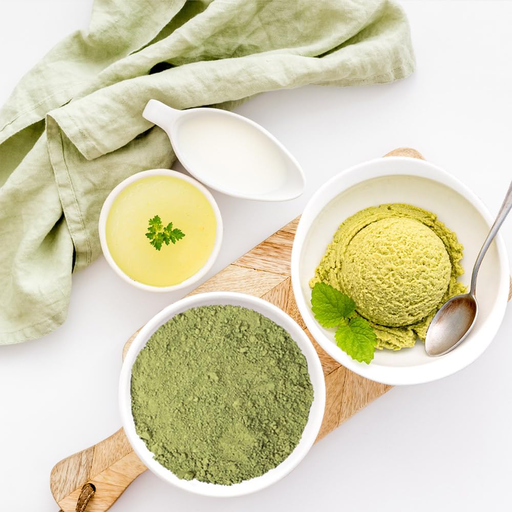 K-Herb poudre feuille de mûrier cuillère-mesure, dosages simples et précis pour thé.