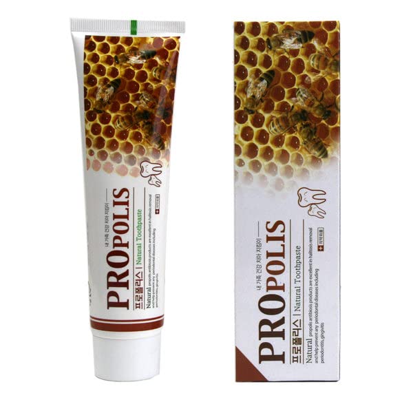 K-Mystery Propolis Dentifrice, tube 180 g, texture douce pour brossage quotidien.