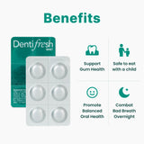 K-NUTRA Dentifresh Mint, parfum menthe naturel pour une expérience rafraîchissante.