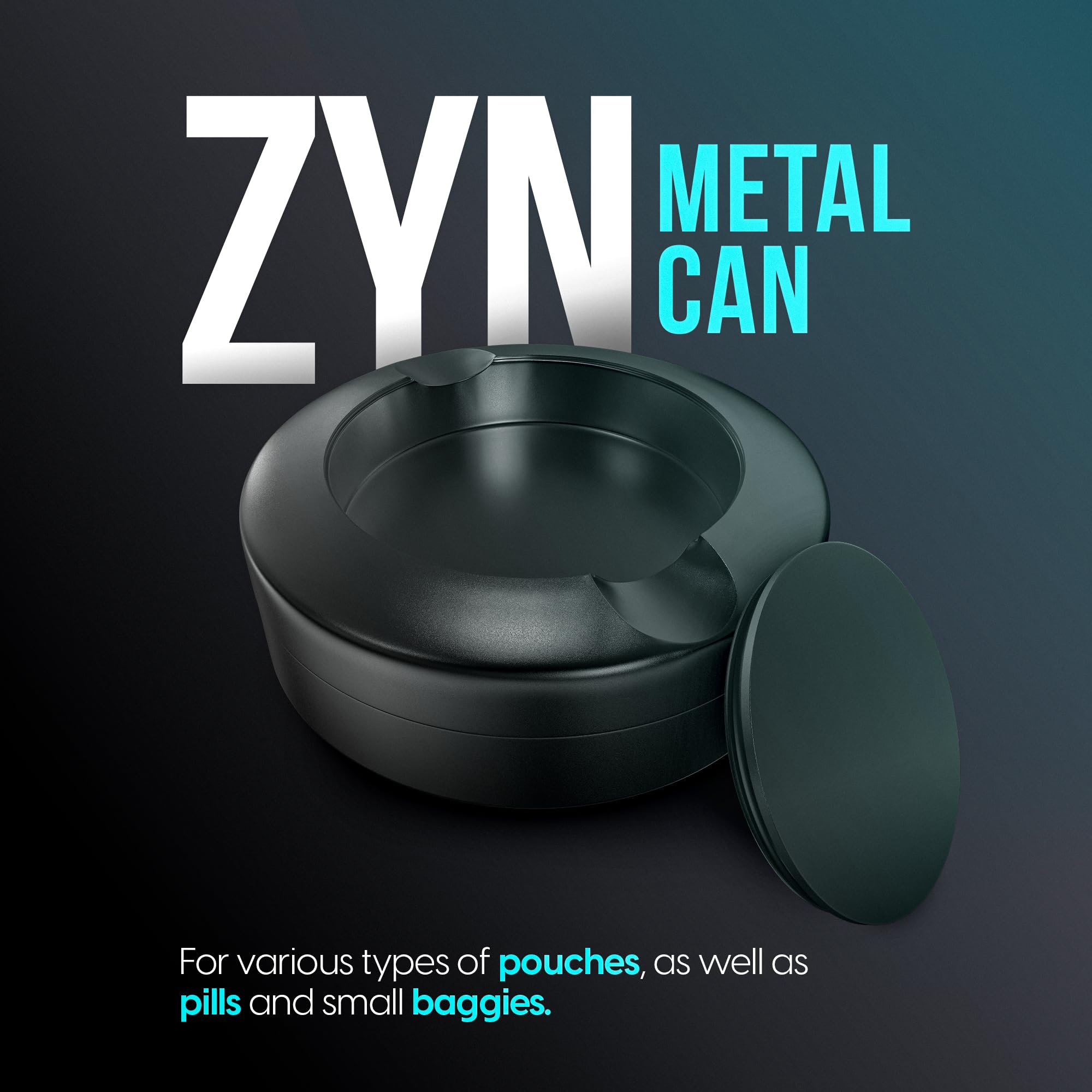 K0R41 Étui Zyn Anti-Odeur Compact, idéal pour transporter partout sans odeur.