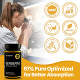 Usage quotidien de Berberine K2 Organics, pratique à intégrer avec les repas.