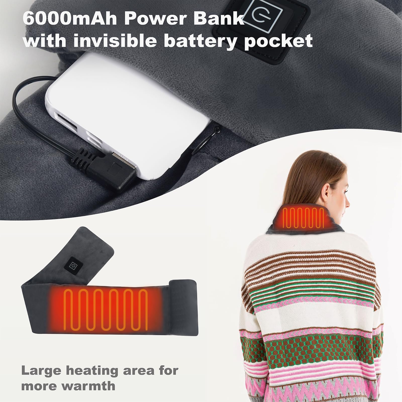 KADORVA utilisation extérieure en hiver, légère et portable.