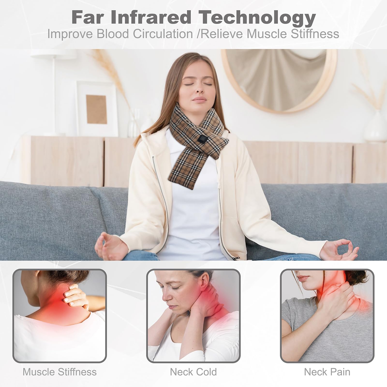 Utilisation quotidienne KADORVA, adaptée bureau et extérieur pour rester au chaud.