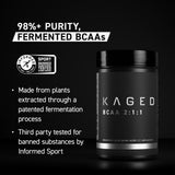 Kaged BCAAs – mélange-sans-mousse, pratique après l'entraînement