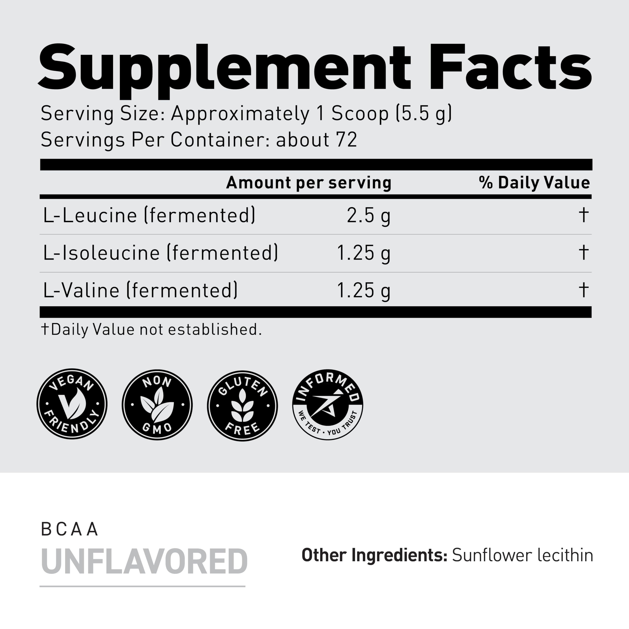 Kaged BCAAs – sans-colorants-aromes-additifs, produit clair et pur