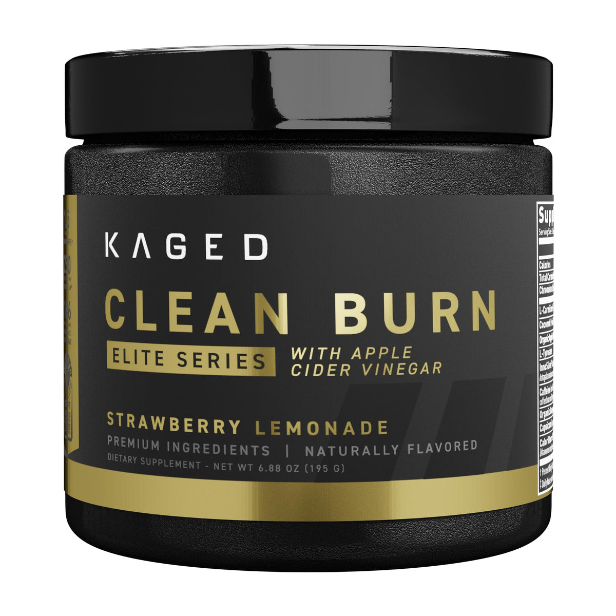 Kaged Clean Burn Elite en boîte – fraise-citronnade, énergie durable