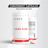 Kaged Clean Burn sans caféine, expérience légère et sans jitters