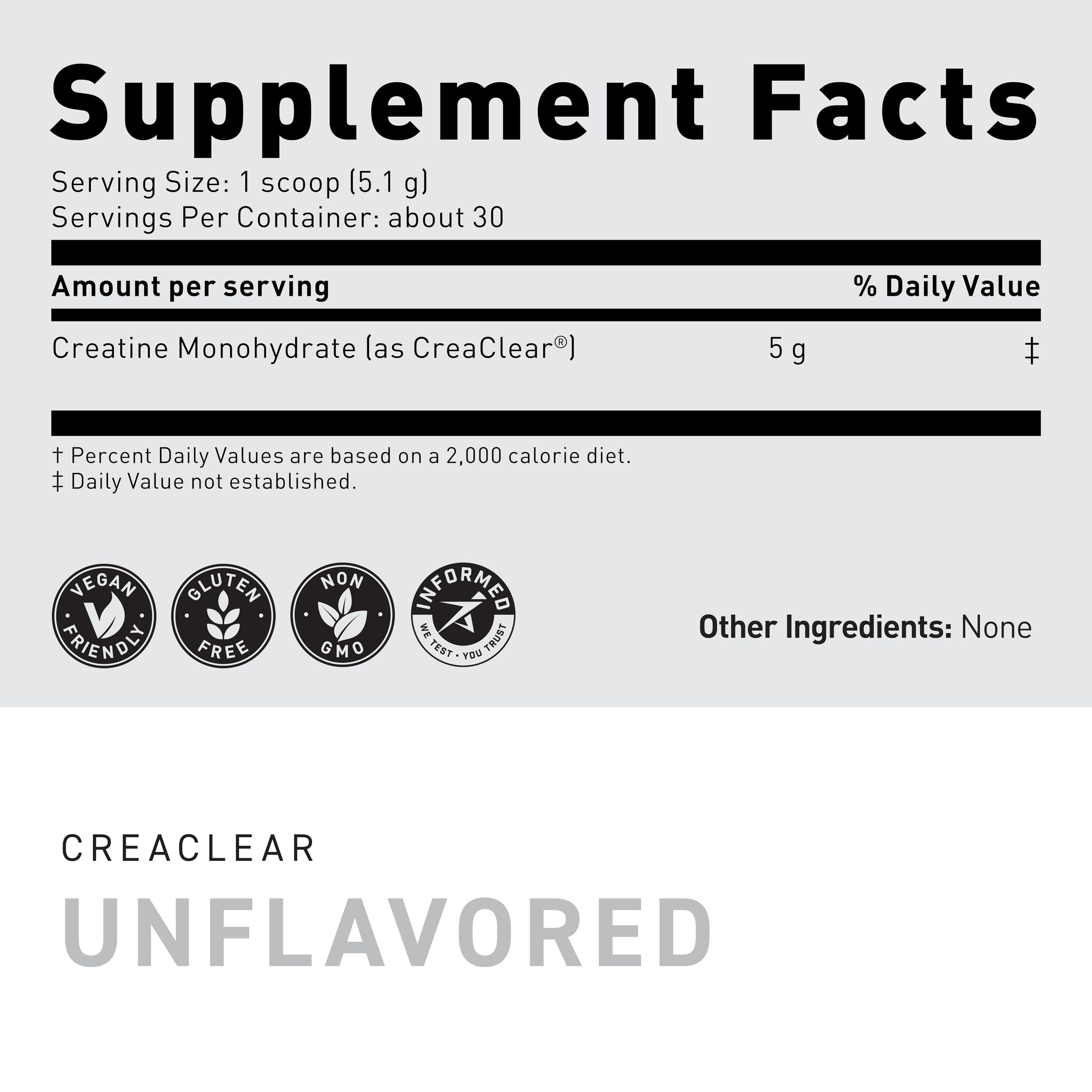 Kaged CreaClear: poudre facile à mélanger dans vos boissons quotidiennes.