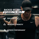 Kaged Creatine Elite mélangée dans un smoothie pour booster l'entraînement.