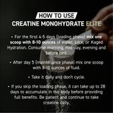 Récupération post-entraînement avec Kaged Creatine Elite.