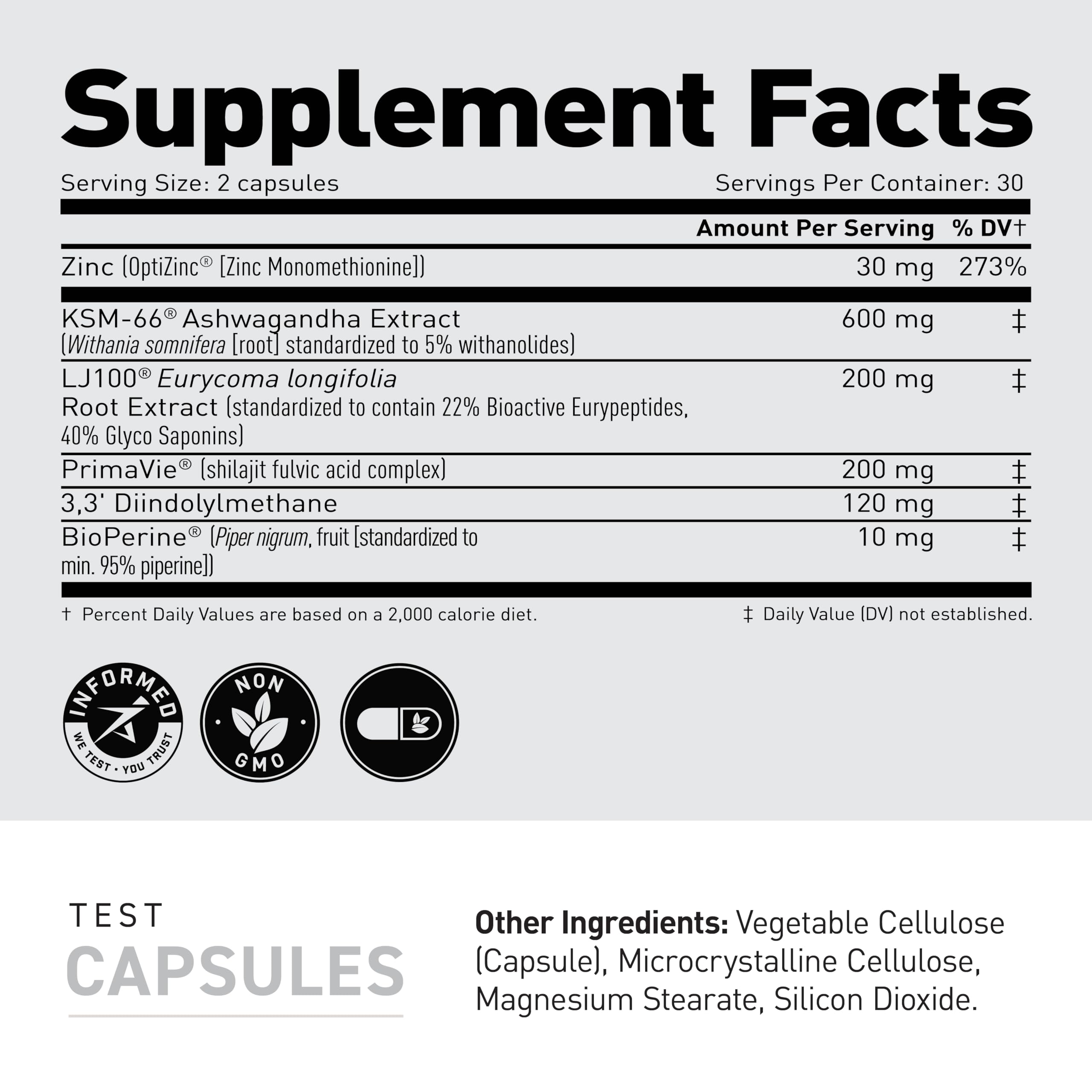 Kaged Ferodrox – ingrédient KSM-66: adaptogène ciblé antistress