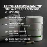Kaged Multivitamin formulation une prise par jour pour la simplicité.