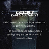 Kaged Muscle Glutamine, qualité laboratoire et contrôles de pureté.