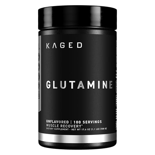 Kaged Muscle Glutamine, versement précis pour une absorption après l'entraînement.