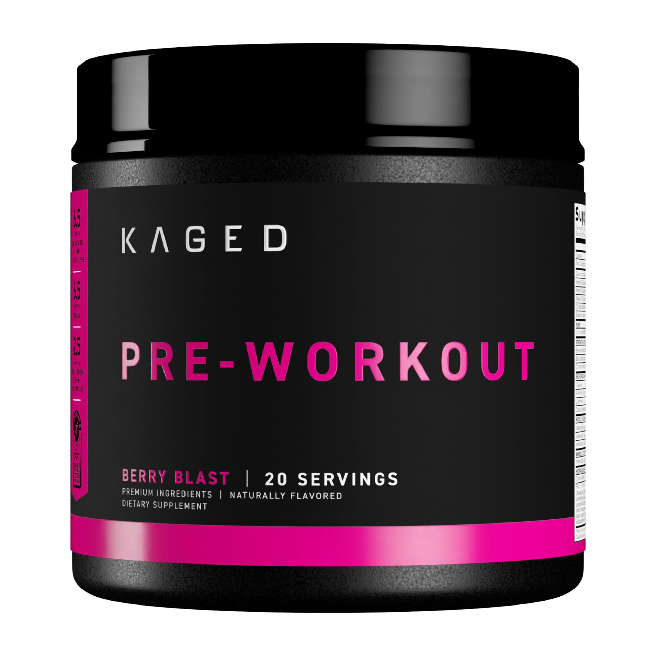 Kaged Berry Blast – bouteille prête à l’emploi et énergie nette pour l’entraînement