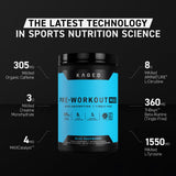Kaged Pre Workout MAX – poudre Pastèque, mélange facile pour performance amplifiée