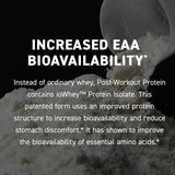Shaker avec Kaged Post Workout Protein, absorption efficace des protéines