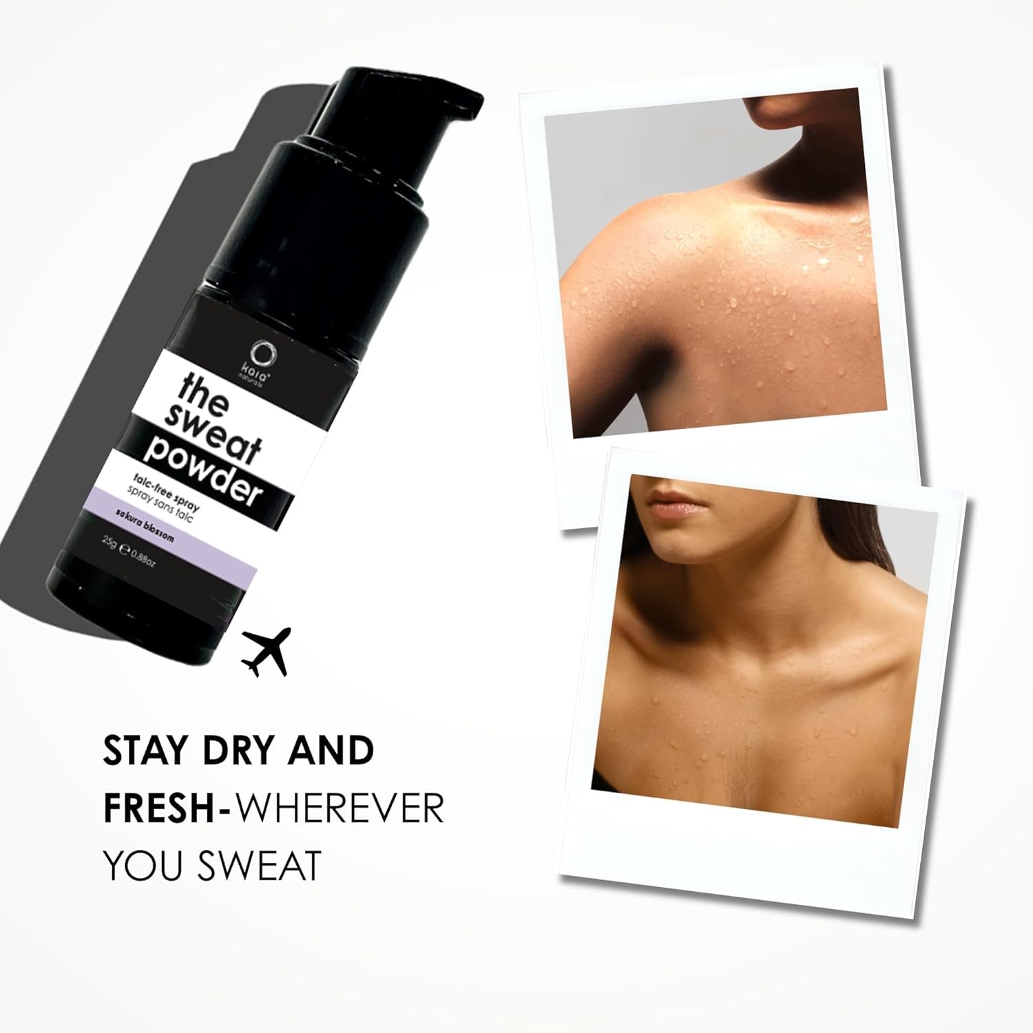 Kaia Naturals Takesumi Detox Sakura Blossom, spray rapide pour une application en déplacement.