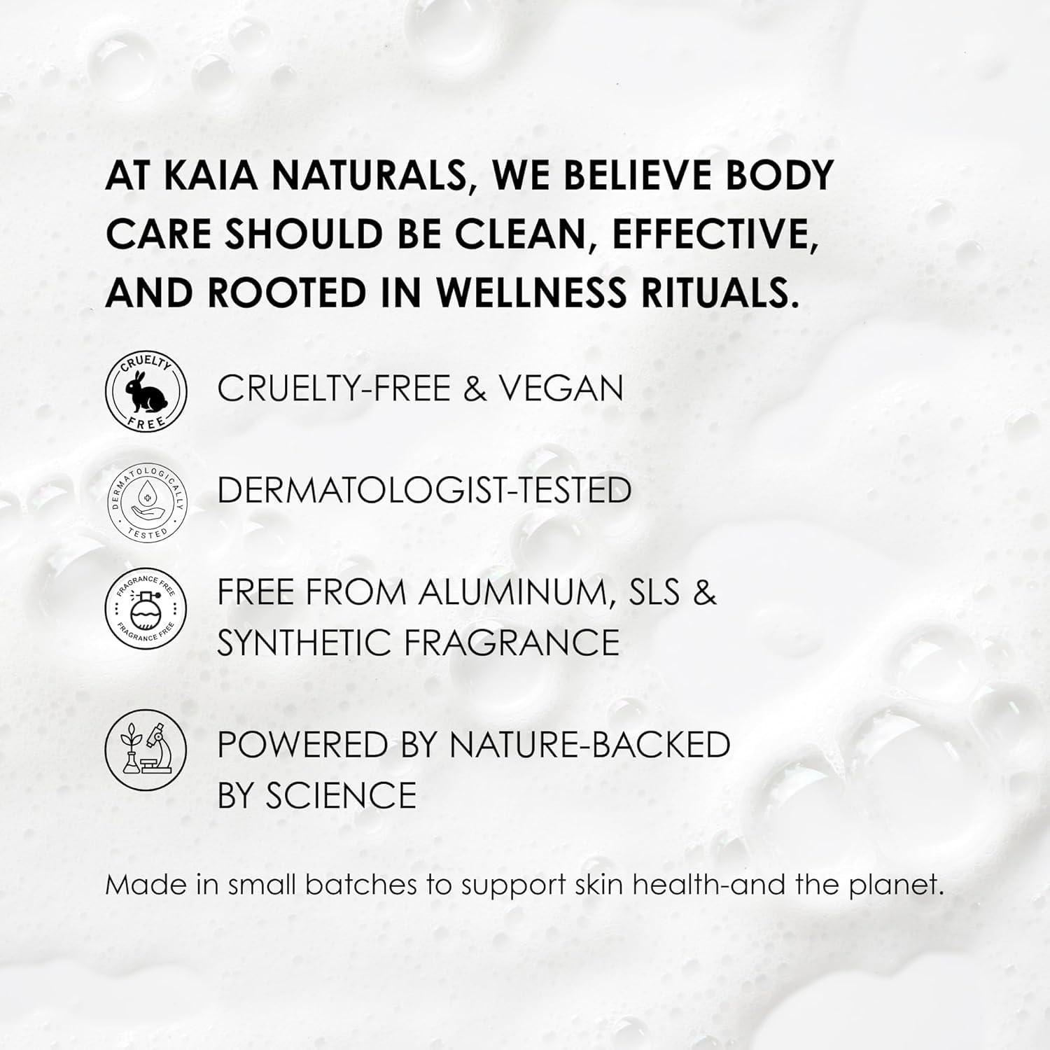 Kaia Naturals Takesumi Detox Sakura Blossom, format spray sans talc pratique en déplacement.