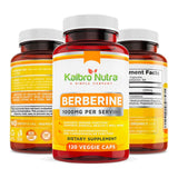 Kaibro Nutra Berberine: capsules dans le flacon, prise simple et pratique
