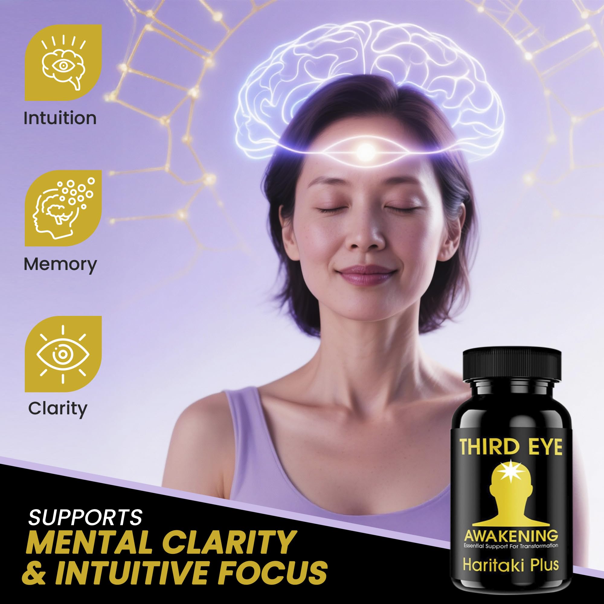 Kailash Herbals Haritaki, capsules végétales vertes, prise quotidienne et énergie douce.