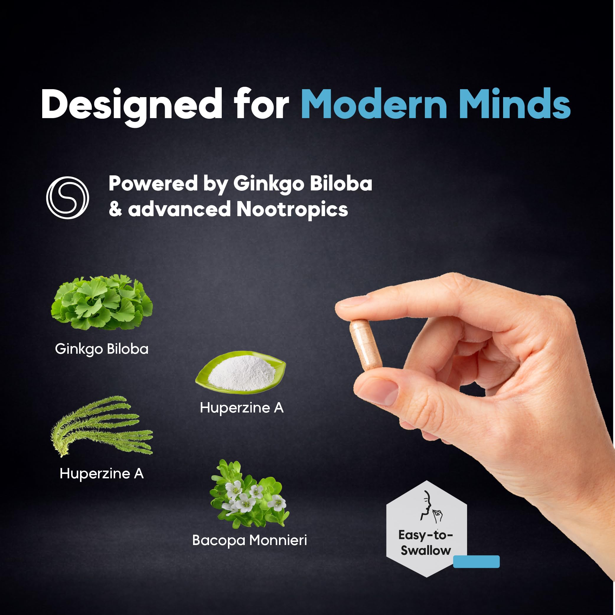 Kaitamin Brain Neuro Matrix – étiquette informative sur les ingrédients clés et objectifs cognitifs.