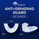 Kaitse garde-dents nocturne en EVA alimentaire, matériau doux offrant confort et protection.