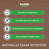 Kaizen Naturals Whey Protéine chocolat avec lait: goût riche et texture veloutée