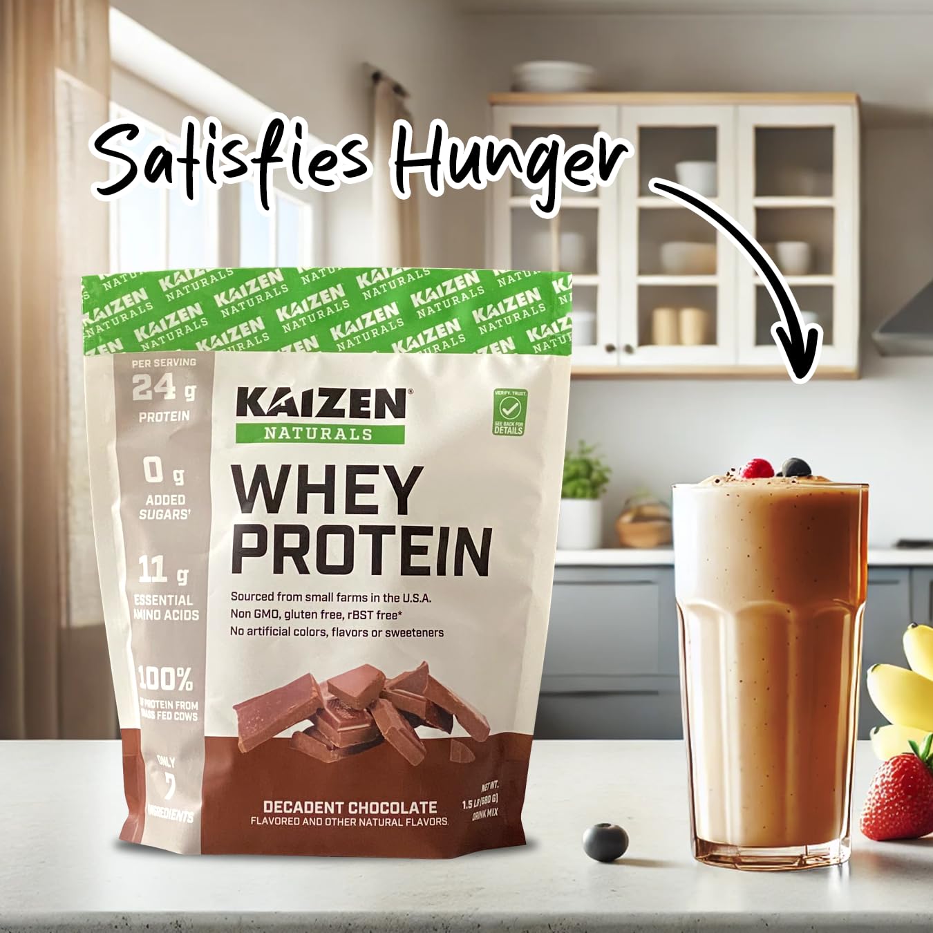 Kaizen Naturals Whey Protéine chocolat test résultats: traçabilité et contrôle qualité dans chaque lot
