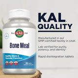 KAL Bone Meal – symbole sans gluten et sans OGM, usage sûr