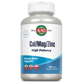KAL Cal/Mag/Zinc: comprimés ActivTab assurant dissolution rapide et absorption pratique.