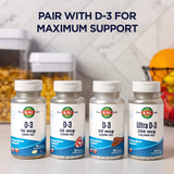 Kal Calcium Citrate 1000 mg – soutien quotidien des os et des dents.
